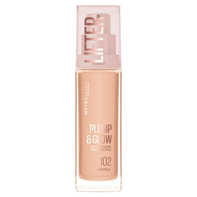 Maybelline New York Foundation Lifter Plump & Glow All Day Wear Shade 102 - gallery image 1