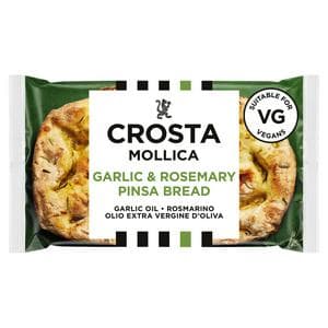 Crosta Mollica 243g Garlic & Rosemary Pinsa Bread
