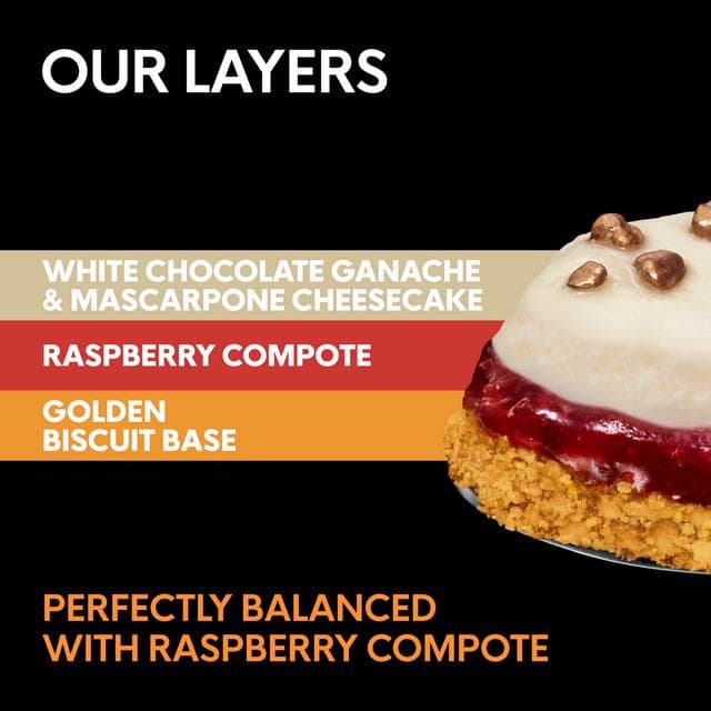 Gü 2 x 80.5g White Chocolate & Raspberry Cheesecake - gallery image 2