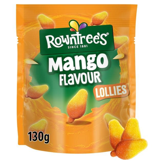 Rowntree's 130g Mango Flavour Sweets Sharing Bag Lollies - gallery image 1