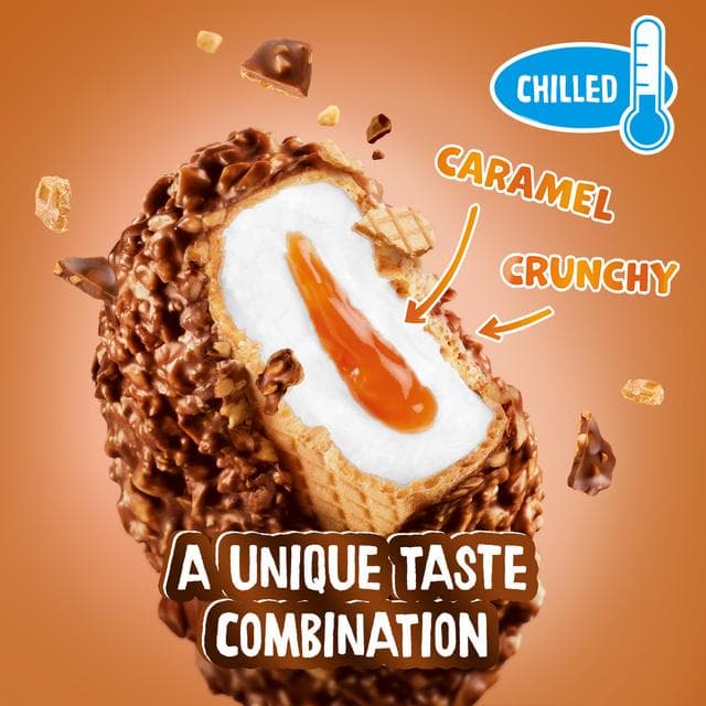 Kinder Maxi King 3 x 35g Milk Chocolate, Hazelnuts & Caramel Chilled Snack - gallery image 2