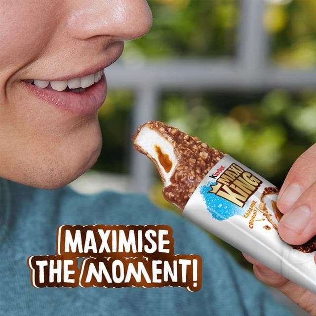 Kinder Maxi King 3 x 35g Milk Chocolate, Hazelnuts & Caramel Chilled Snack - gallery image 5