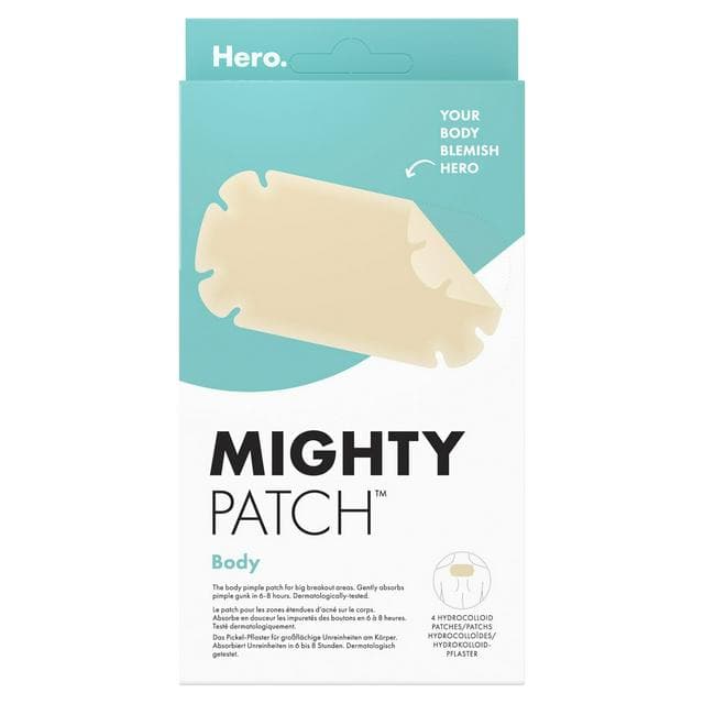 Hero Mighty Patch 4 x Body Hydrocolloid Patches - gallery image 1