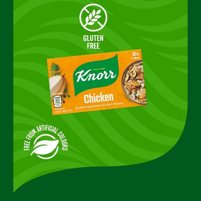 Knorr 8 x 10g Chicken Stock Cubes - gallery image 4