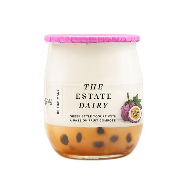 The Estate Dairy 125g Passion Fruit Compote Greek Style Yogurt - gallery image 1