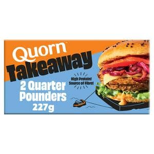 Quorn 227g Takeaway Quarter Pounder Burger