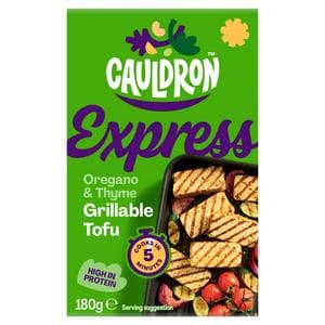 Cauldron 180g Oregano & Thyme Express Grillable Tofu