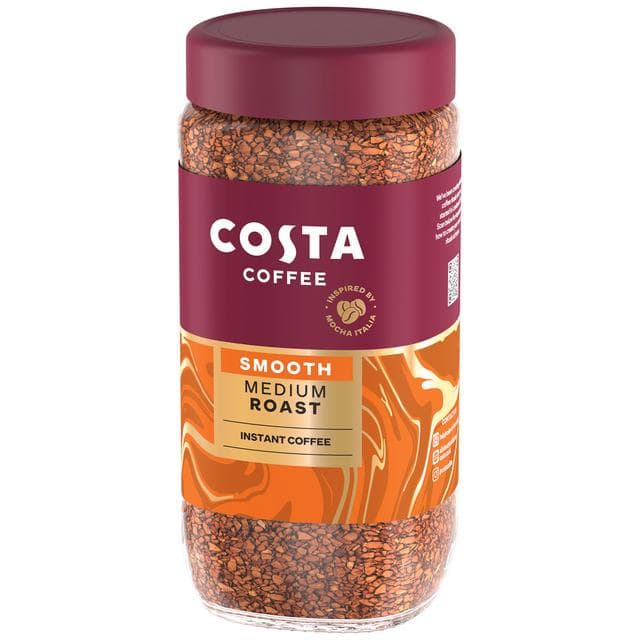 Costa Coffee 190g Smooth Medium Blend Instant Coffee - gallery image 4