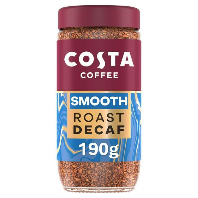 Costa Coffee 190g Smooth Decaf Blend Instant Coffee - gallery image 1