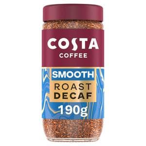 Costa Coffee 190g Smooth Decaf Blend Instant Coffee