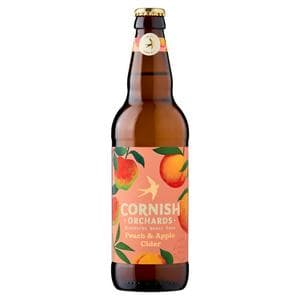 Cornish Orchards 500ml Peach & Apple Cider