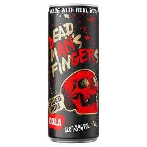 Dead Man's Fingers 250ml Spiced Rum Cola Can