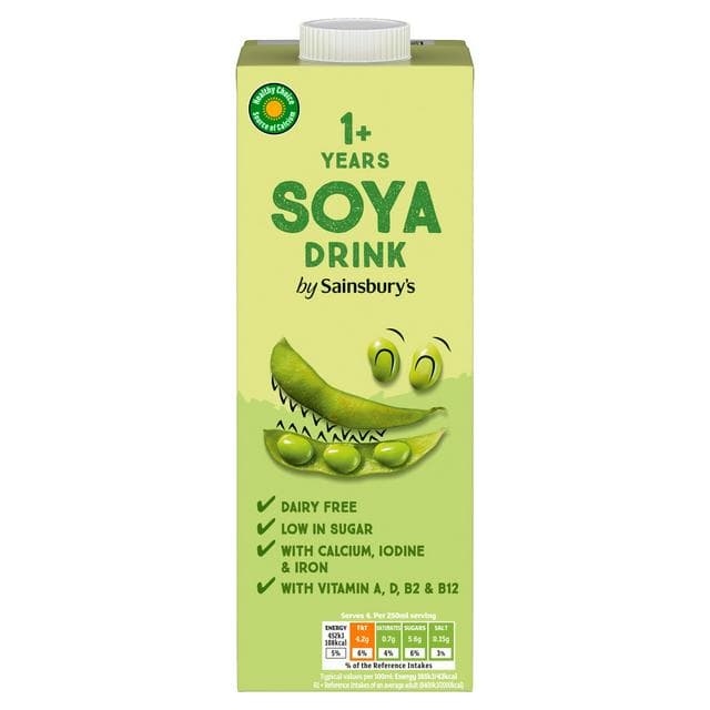 Sainsbury's 1L 1+ Years Soya Drink - gallery image 1