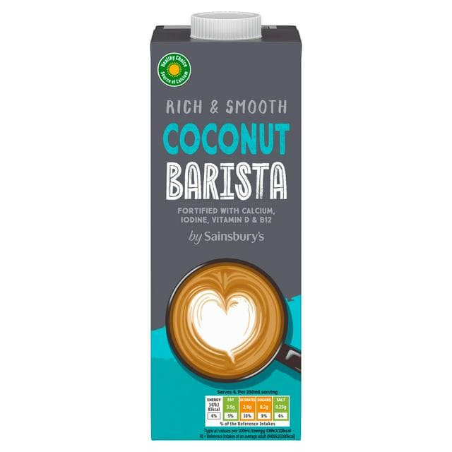 Sainsbury's 1L Coconut Barista Drink - gallery image 1