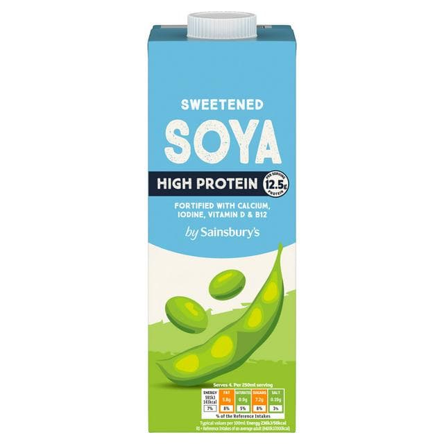 Sainsbury's 1L Sweetened Soya Drink - gallery image 1