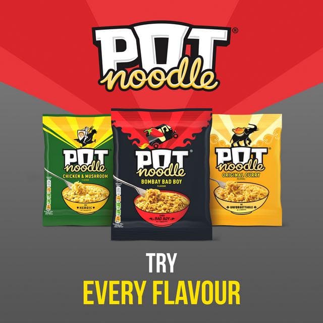 Pot Noodle 115g Bombay Bad Boy Instant Block Noodles - gallery image 4