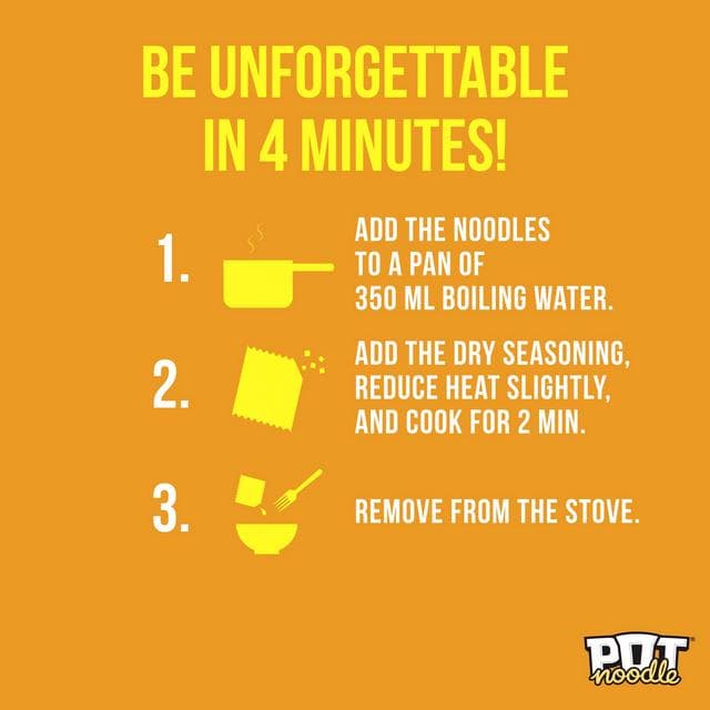 Pot Noodle 114g Original Curry Instant Block Noodles - gallery image 6