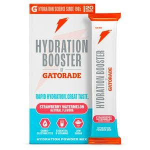 Gatorade Hydration Booster 20 x 13.5g Strawberry Watermelon Mix Powder Sachets