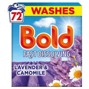 Bold 72 Washes Fast Dissolving Liquid Powder Laundry Detergent