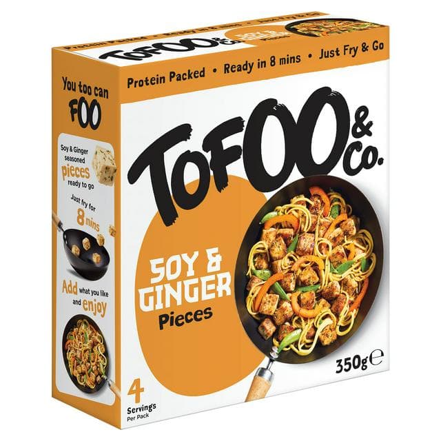 The Tofoo Co. 350g Straight to Wok Soy & Ginger - gallery image 1