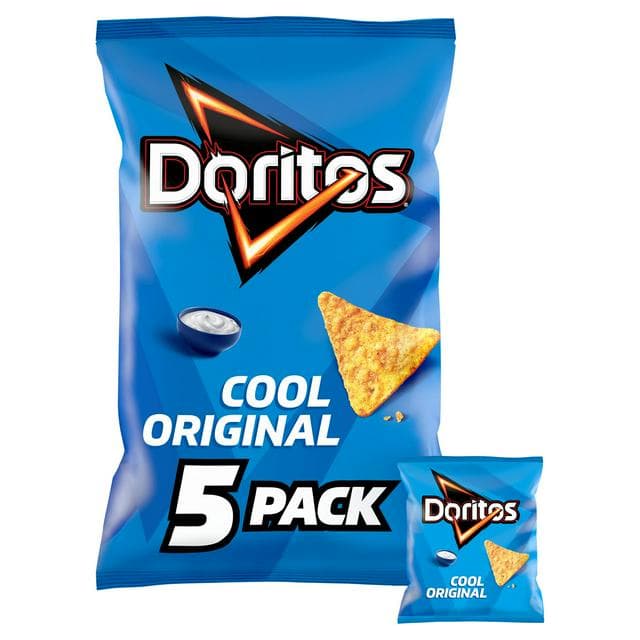 Doritos 5 x 30g Cool Original Multipack Tortilla Crisps - gallery image 1