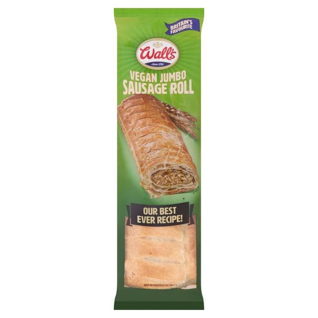 Wall's 120g Vegan Jumbo Sausage Roll - gallery image 1