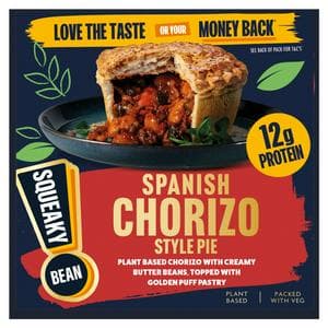 Squeaky Bean 209g Spanish Chorizo Style Pie