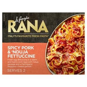 La Famiglia Rana 814g Spicy Pork & 'Nduja Fettuccine Pasta