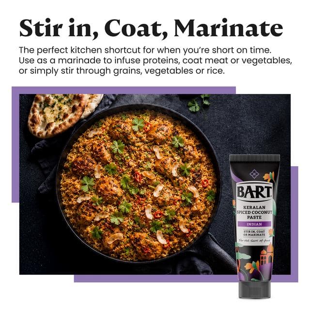 Bart 80g Keralan Spiced Coconut Indian Paste - gallery image 2