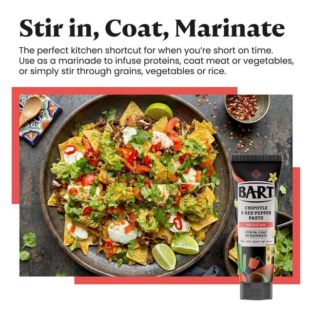Bart 80g Mexican Chipotle & Red Pepper Paste - gallery image 2