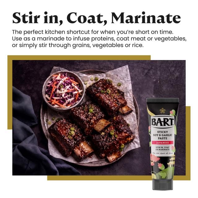 Bart 80g Japanese Sticky Soy & Garlic Paste - gallery image 2