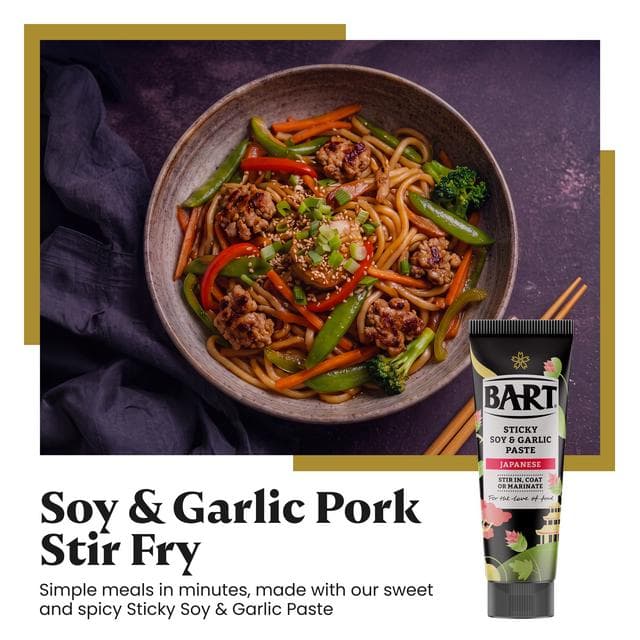 Bart 80g Japanese Sticky Soy & Garlic Paste - gallery image 3