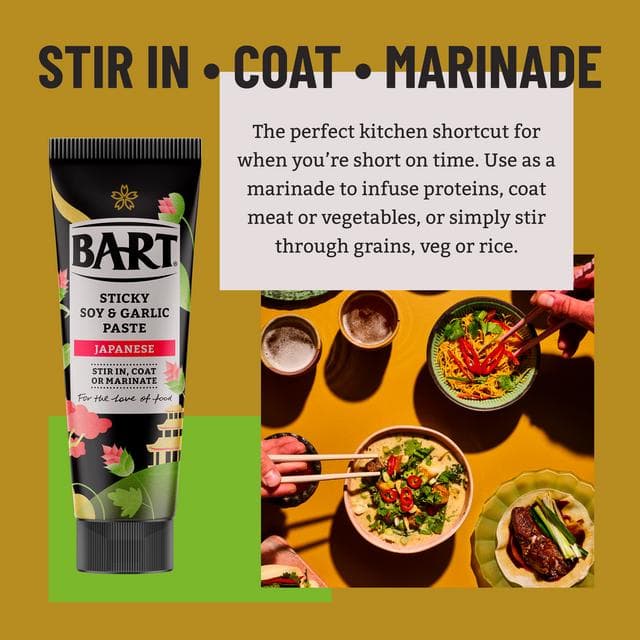 Bart 80g Japanese Sticky Soy & Garlic Paste - gallery image 3