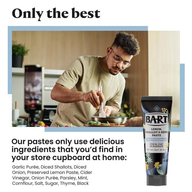 Bart 80g Lemon Shallot & Herb Mediterranean Paste - gallery image 4