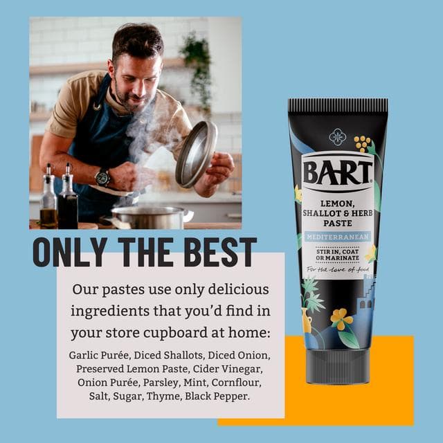 Bart 80g Lemon Shallot & Herb Mediterranean Paste - gallery image 4