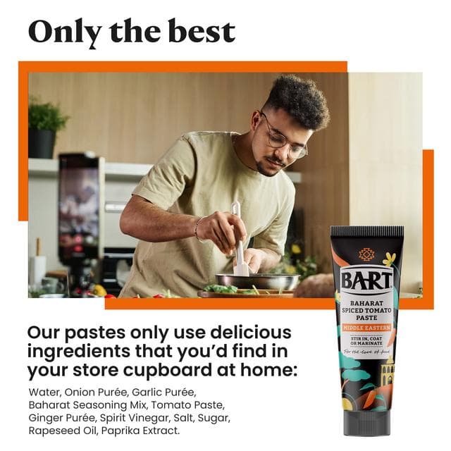 Bart 80g Baharat Spiced Middle Eastern Tomato Paste - gallery image 4