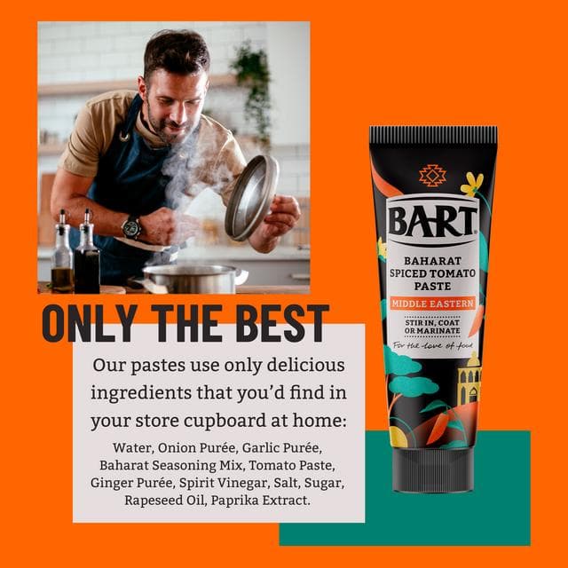 Bart 80g Baharat Spiced Middle Eastern Tomato Paste - gallery image 4