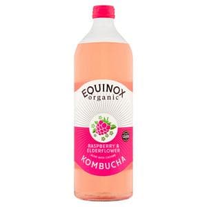 Equinox 750ml Raspberry & Elderflower Organic Kombucha Drink