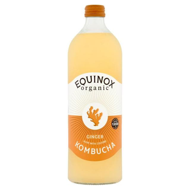 Equinox 750ml Ginger Organic Kombucha Drink - gallery image 1
