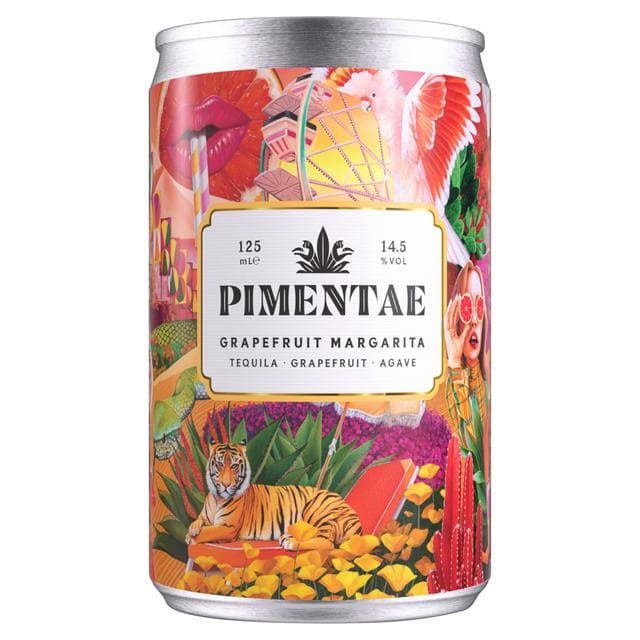 Pimentae 125ml Grapefruit Margarita Cocktail Can - gallery image 1