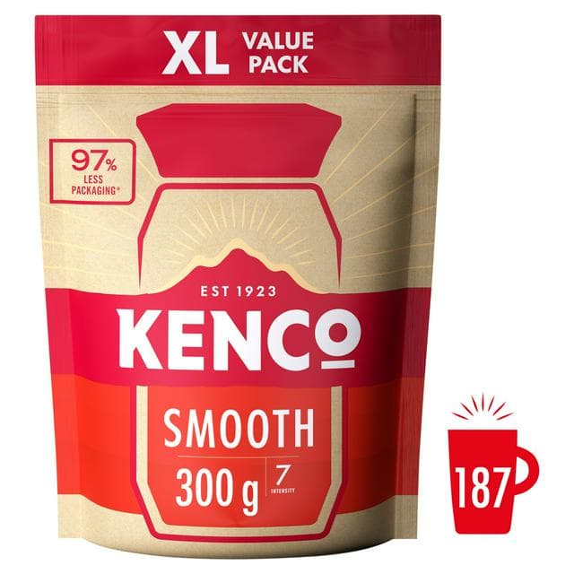 Kenco 300g Smooth Instant Coffee Refill - gallery image 1
