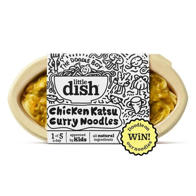 Little Dish 200g Chicken Katsu Curry Noodles Kid's Meal 1-5 Yrs - gallery image 1