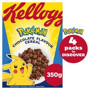 Kellogg’s Pokémon 350g Chocolate Flavour Breakfast Cereal