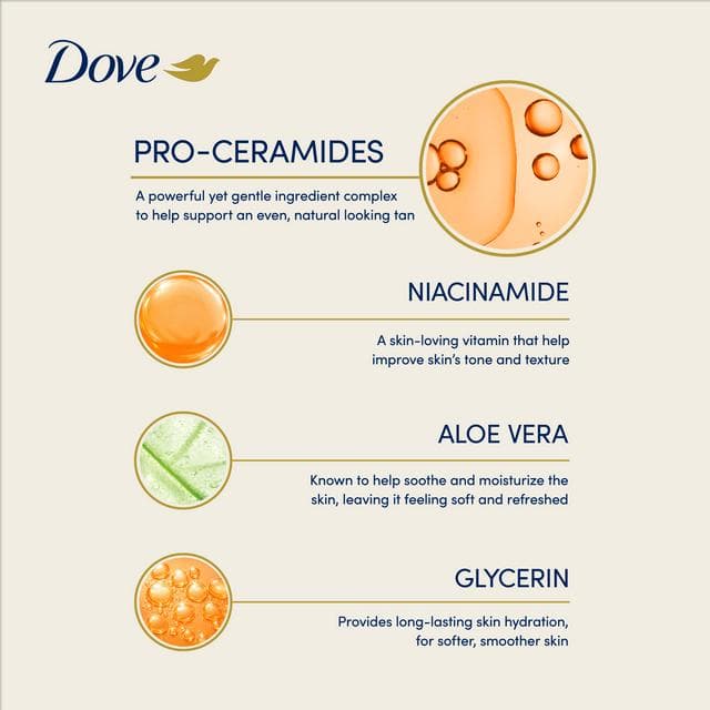 Dove Summer Revived 200ml Sunkissed Glow Medium to Dark Gradual Tan Lotion - gallery image 4