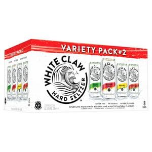 White Claw 8 x 330ml Hard Seltzer Variety Pack Cans