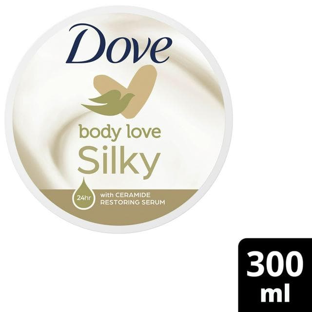 Dove 300ml Nourishing Body Care Pampering Silky Body Cream - gallery image 1