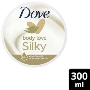Dove 300ml Nourishing Body Care Pampering Silky Body Cream