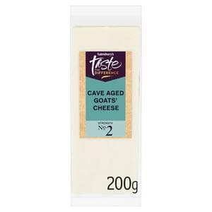 Sainsbury's 200g Cave Aged Goats' Cheese, Taste the Difference