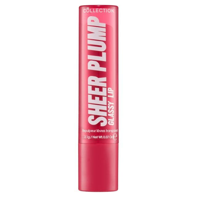 Collection Sheer Plump Glassy Lip 4 Cherry Glaze 2.1g - gallery image 1