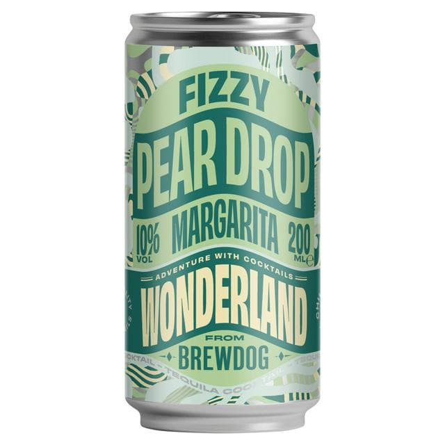 BrewDog Wonderland 200ml Fizzy Pear Drop Margarita Can - gallery image 1